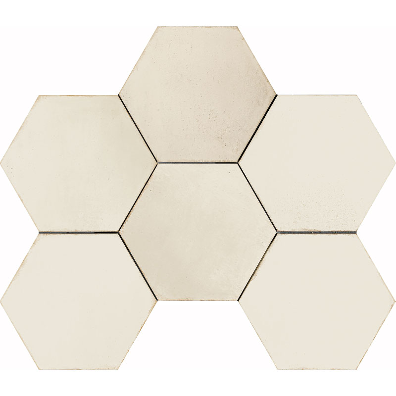 Bianco Cotone (Cream) Hexagon