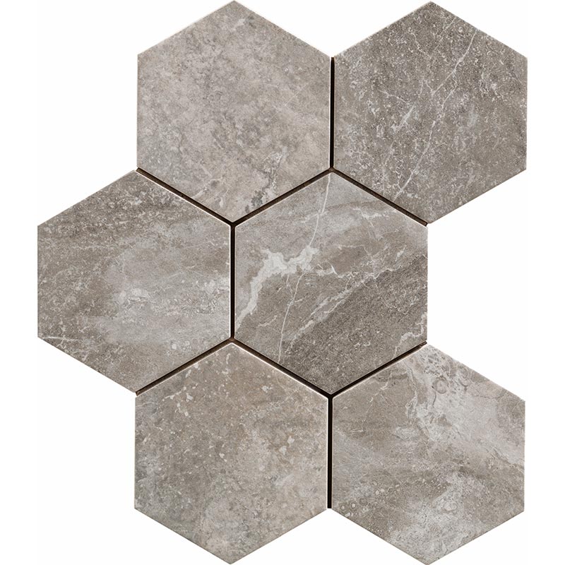 Bistrot Taupe Hexagon
